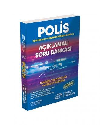 2501 - Soru Bankası Polis Hukuku ve Mevzuatı