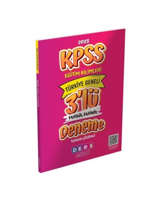 4014 - KPSS Eğitim Bilimleri 3 'lü Fasikül Fasikül Deneme Sınavı Ders Koçu