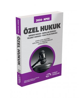 1310 Özel Hukuk Konu Anlatımı