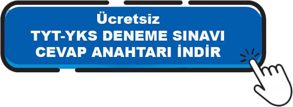 Ücretsiz TYT - YKS Deneme Sınavı Cevap Anahtarı