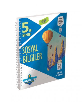 3554 - 5.Sınıf Sosyal Bilgiler Okulum Akıllı Defter