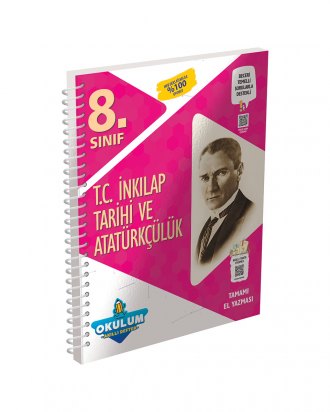 3584 - 8.Sınıf T.C. İnkılap Tarihi ve Atatürkçülük Okulum Akıllı Defter
