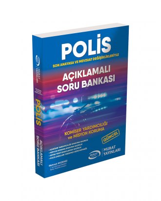 2501 - Soru Bankası Polis Hukuku ve Mevzuatı