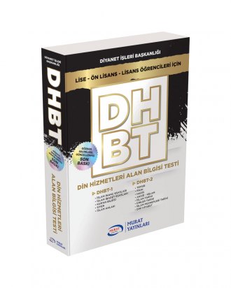 2544 DHBT Din Hizmetleri Alan Bilgisi Testi Konu Anlatımlı Soru Bankası