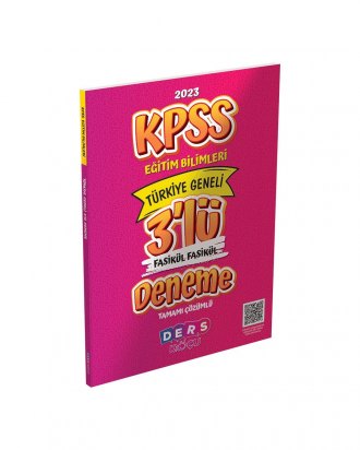 4014 - KPSS Eğitim Bilimleri 3 'lü Fasikül Fasikül Deneme Sınavı Ders Koçu