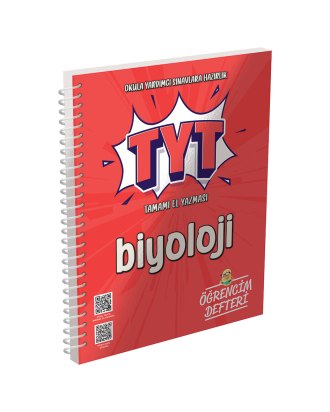 3018 - TYT Biyoloji Öğrencim Defteri
